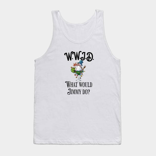 what would jimmy do? winter time. Tank Top by Turtle Trends Inc